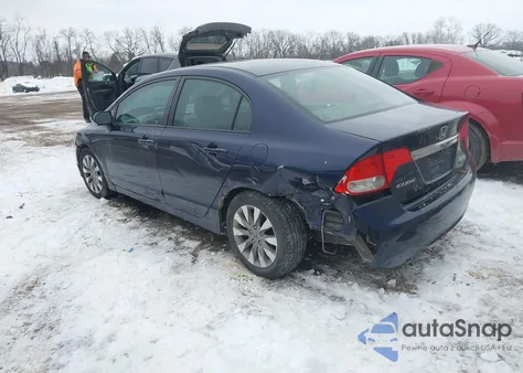 2011 Honda Civic Ex z USA, uszkodzony, nr VIN 19XFA1F85BE001004